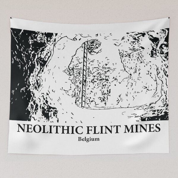 Item preview, Neolithic Flint Mines - Belgium designed and sold by Lakeric.