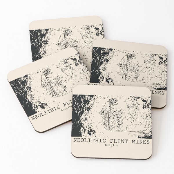 Item preview, Neolithic Flint Mines - Belgium designed and sold by Lakeric Cityscapes.