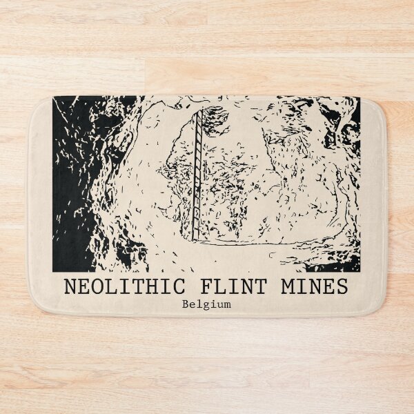 Item preview, Neolithic Flint Mines - Belgium designed and sold by Lakeric Cityscapes.