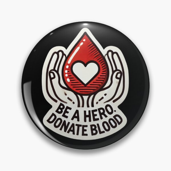 Artikelvorschau, Seien Sie ein Held und spenden Sie Blut entworfen und verkauft von DigiSudu.