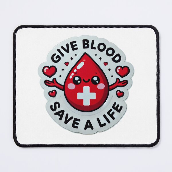 Item preview, Give Blood Save A Life Blood Donation  designed and sold by DigiSudu.