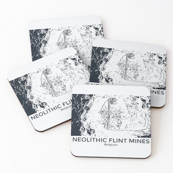 Item preview, Neolithic Flint Mines - Belgium designed and sold by Lakeric Cityscapes.