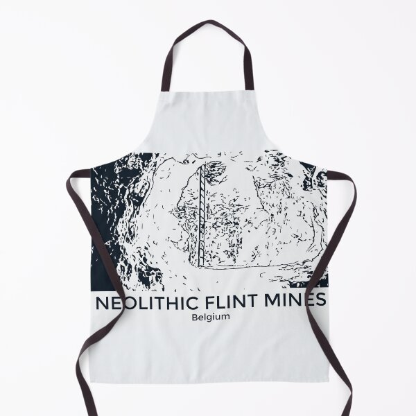 Item preview, Neolithic Flint Mines - Belgium designed and sold by Lakeric Cityscapes.
