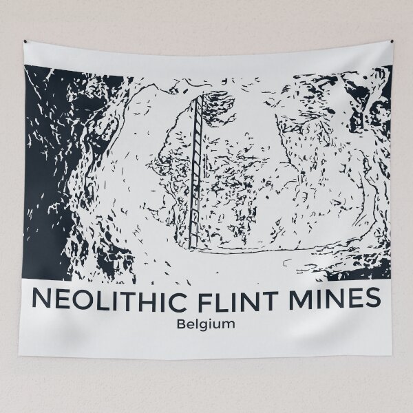 Item preview, Neolithic Flint Mines - Belgium designed and sold by Lakeric.