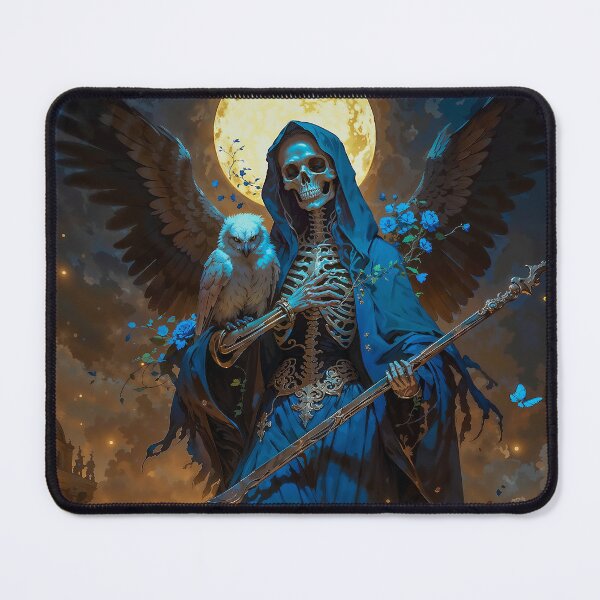 Item preview, Blue Santa Muerte designed and sold by AliceWhiteDF.