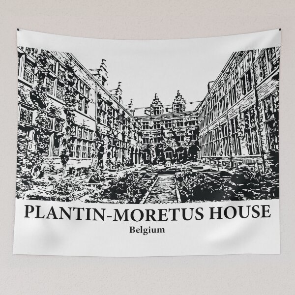 Item preview, Plantin-Moretus House - Belgium designed and sold by Lakeric Cityscapes.