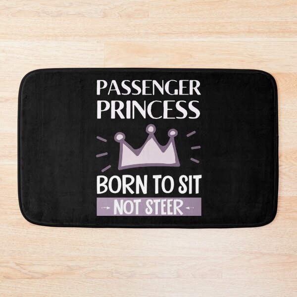 Item preview, funny passenger princess with crown| born to set  designed and sold by Drive-Darling.