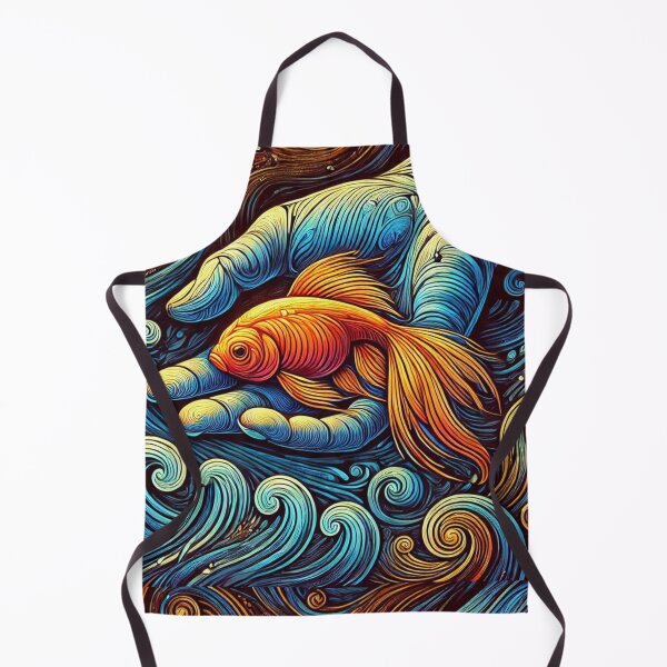Item preview, The Guardian of the Goldfish designed and sold by Sadia Jannat.