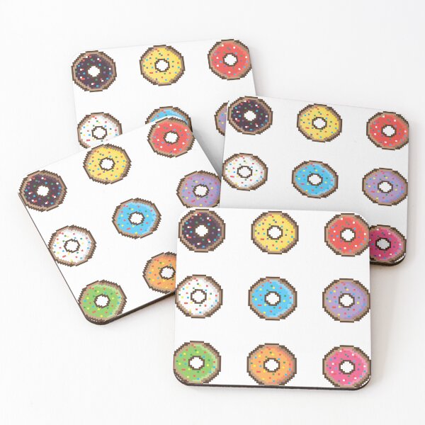 Item preview, Pixel style delicious donuts. designed and sold by MatyKotiv.