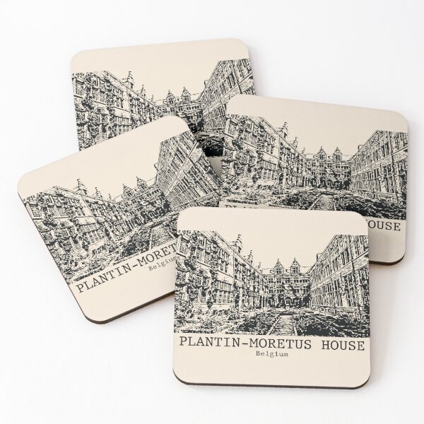 Item preview, Plantin-Moretus House - Belgium designed and sold by Lakeric Cityscapes.