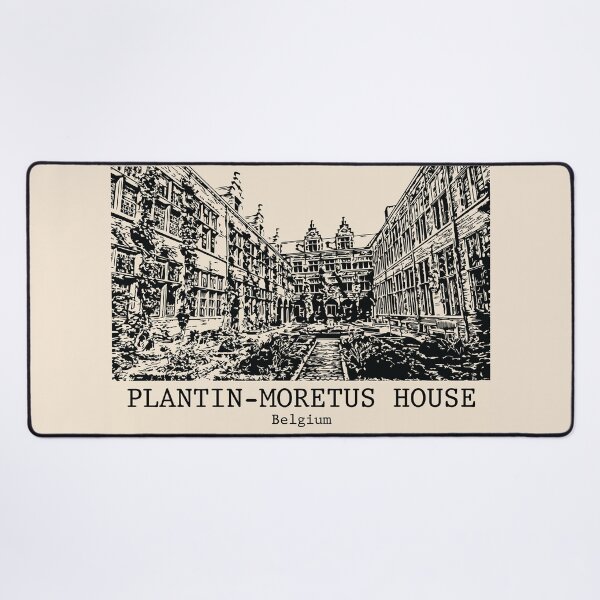 Item preview, Plantin-Moretus House - Belgium designed and sold by Lakeric Cityscapes.
