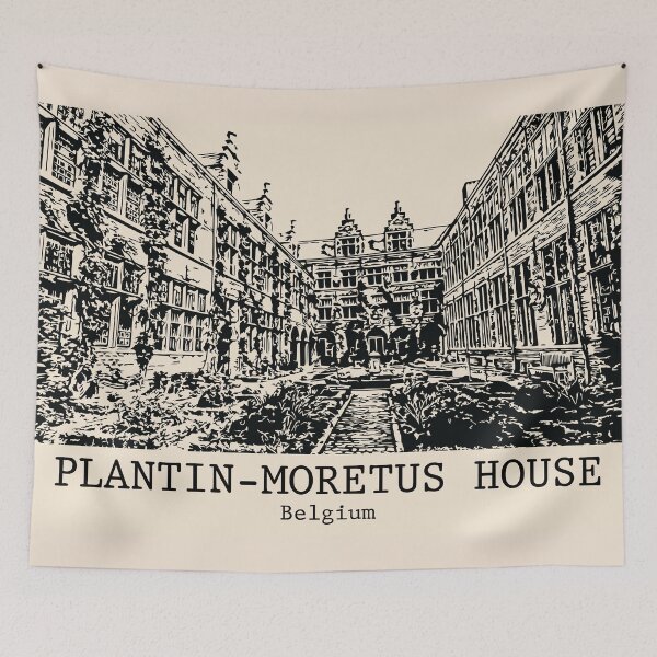 Item preview, Plantin-Moretus House - Belgium designed and sold by Lakeric Cityscapes.