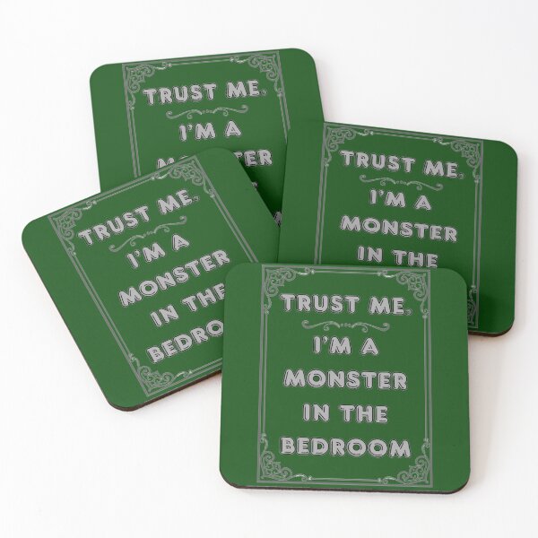 Item preview, TRUST ME. I'M A MONSTER IN THE BEDROOM designed and sold by Ferndragons.