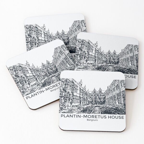 Item preview, Plantin-Moretus House - Belgium designed and sold by Lakeric Cityscapes.