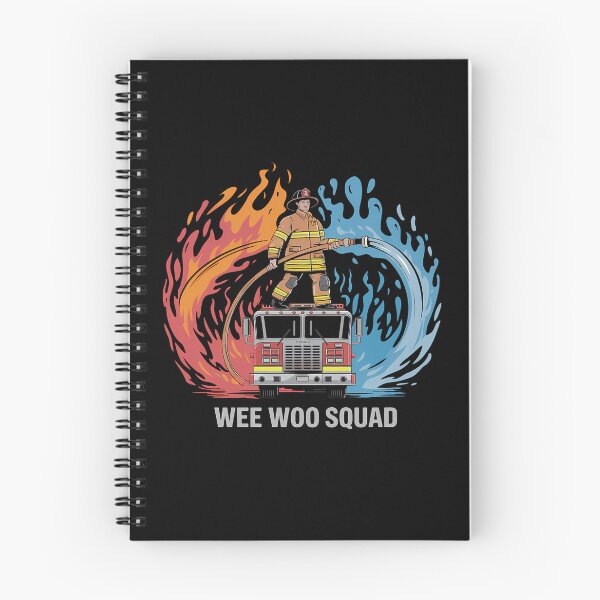 Item preview, Wee Woo Squad - This gift is perfect for firefighters, first responders, and fans of firefighting and rescue themes. designed and sold by ZyziowskyArt.