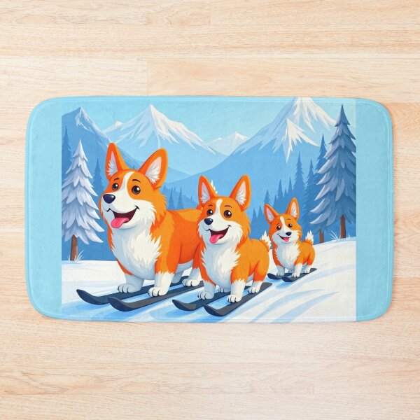 Artikelvorschau, Die drei kleinen Corgis entworfen und verkauft von vernonplatt.