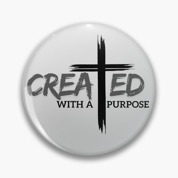 Item preview, Created with a Purpose - Empowering Christian Design designed and sold by kmiDigitalHub.