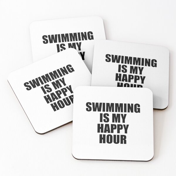 Item preview, Swimming Is My Happy Hour  designed and sold by Inspirationmotivation.