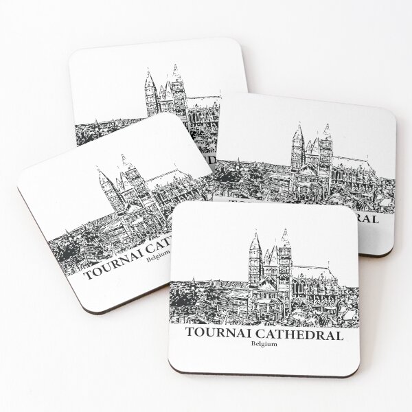 Item preview, Tournai Cathedral - Belgium designed and sold by Lakeric Cityscapes.