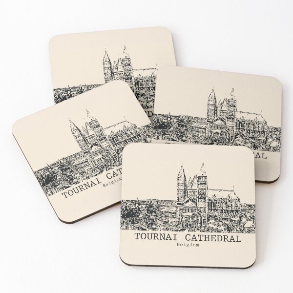 Item preview, Tournai Cathedral - Belgium designed and sold by Lakeric Cityscapes.
