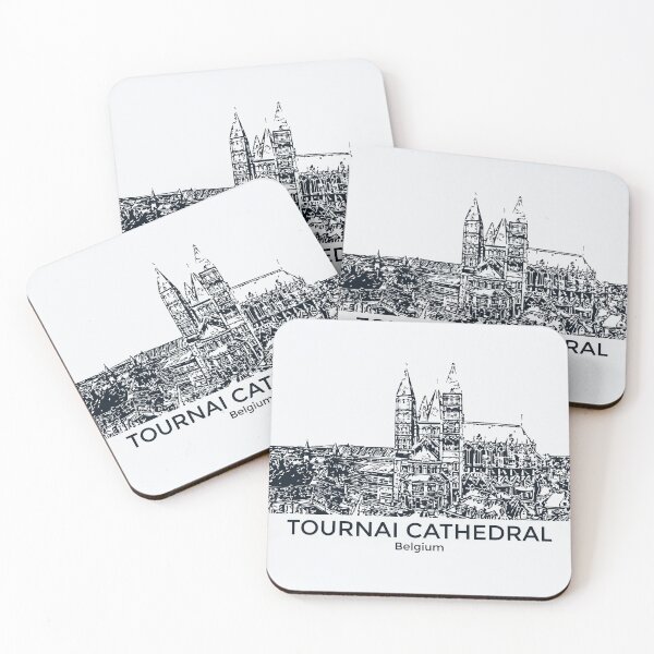 Item preview, Tournai Cathedral - Belgium designed and sold by Lakeric Cityscapes.