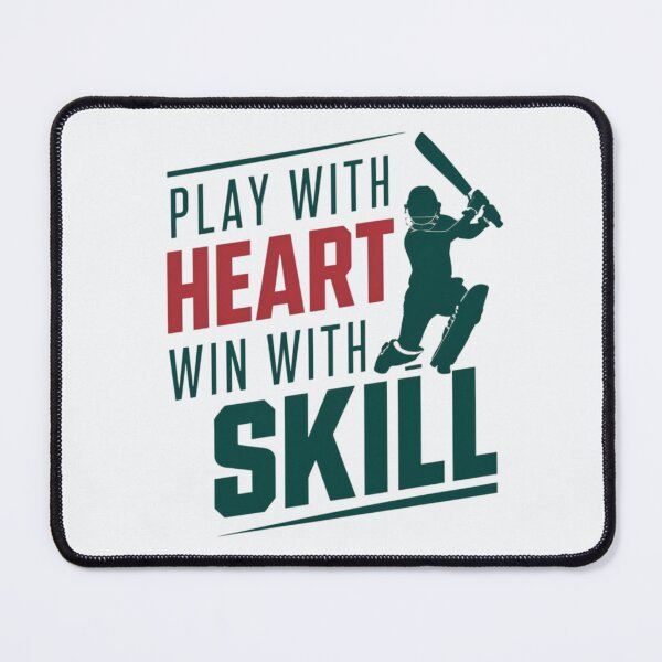 Item preview, Play With Heart Win With Skill designed and sold by Jollys-ArtShop.