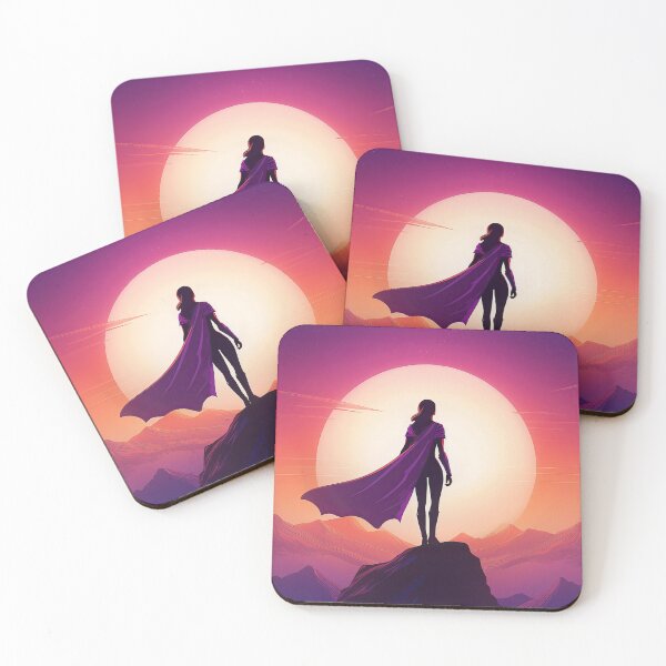 Item preview, the purple cape hero designed and sold by psychoshadow.