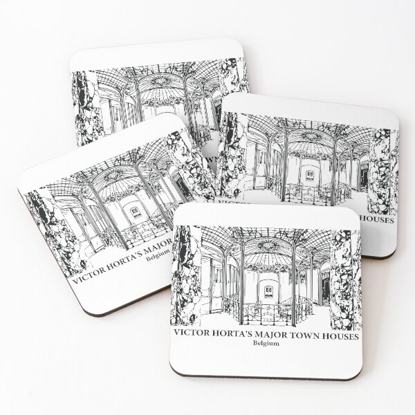 Item preview, Victor Horta's Major Town Houses - Belgium designed and sold by Lakeric Cityscapes.