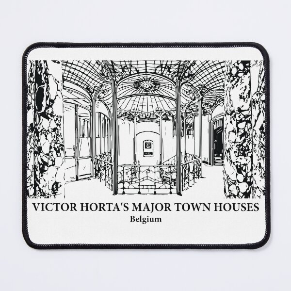 Item preview, Victor Horta's Major Town Houses - Belgium designed and sold by Lakeric Cityscapes.