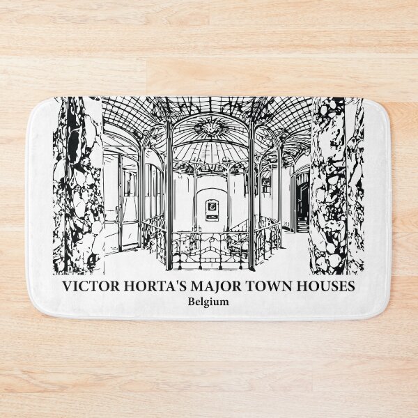 Item preview, Victor Horta's Major Town Houses - Belgium designed and sold by Lakeric Cityscapes.