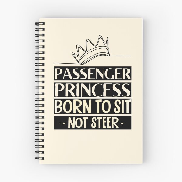 Item preview, funny passenger princess with crown| born to set  designed and sold by Drive-Darling.