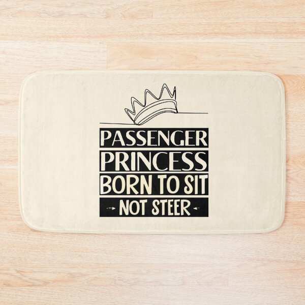 Item preview, funny passenger princess with crown| born to set  designed and sold by Drive-Darling.