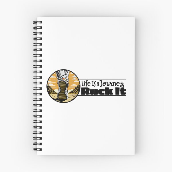 Item preview, Life is a Journey Ruck It Outdoor Sports  designed and sold by SaltCreatives.