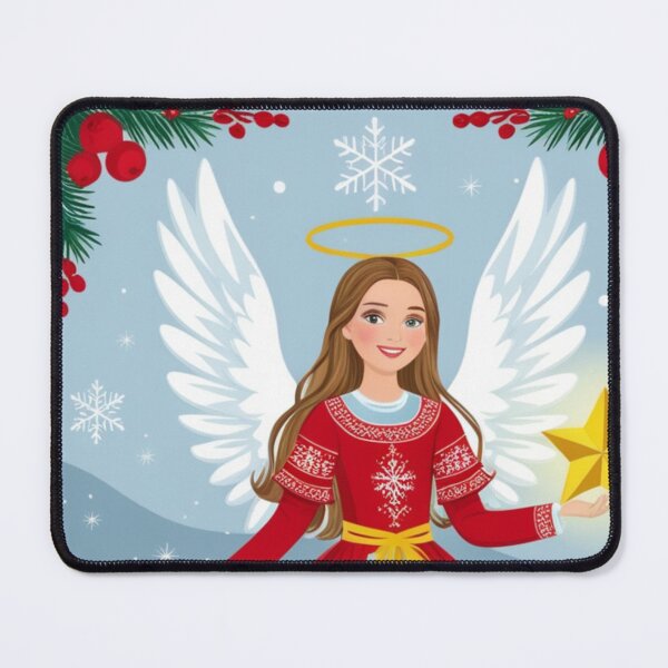Item preview,  Christmas angel, girl angel. new year 2025 designed and sold by m-litomirskaya.