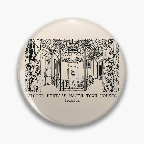 Item preview, Victor Horta's Major Town Houses - Belgium designed and sold by Lakeric Cityscapes.