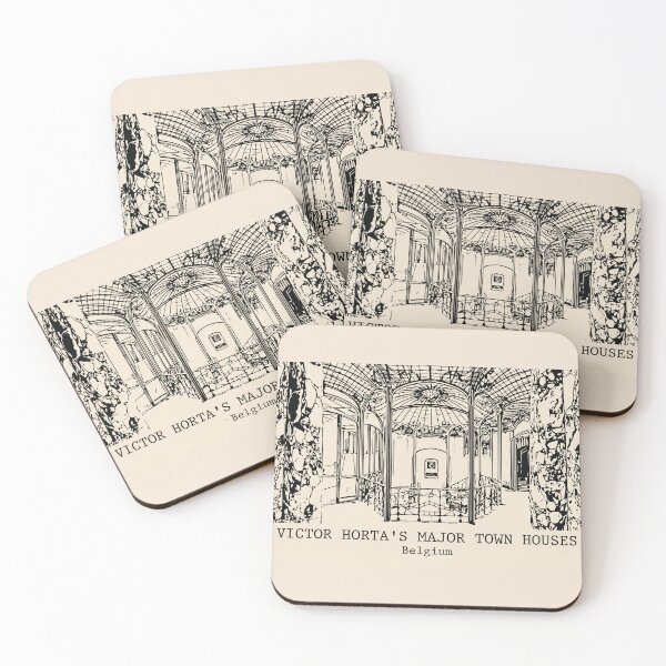Item preview, Victor Horta's Major Town Houses - Belgium designed and sold by Lakeric Cityscapes.