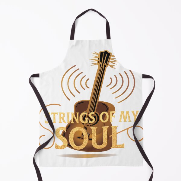 Item preview, Express Your Musical Passion with 'Strings of My Soul' Guitar T-Shirt Design designed and sold by Samgfxt-shirt.