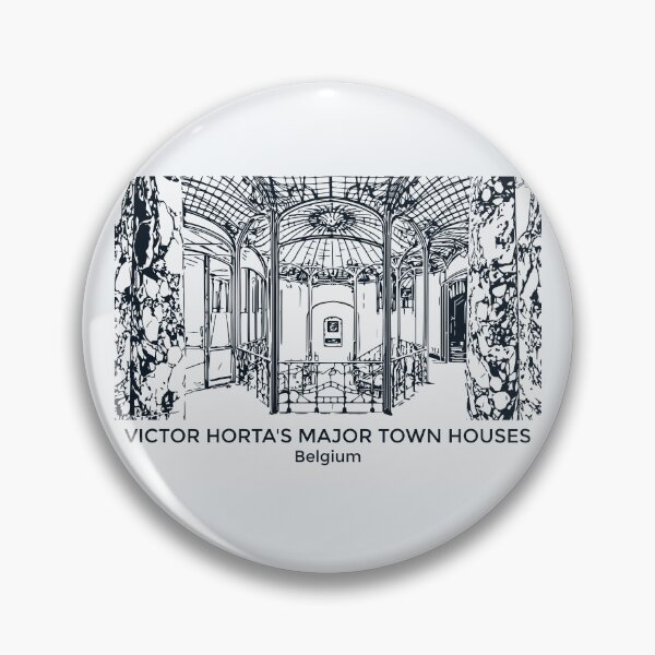 Item preview, Victor Horta's Major Town Houses - Belgium designed and sold by Lakeric Cityscapes.