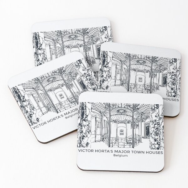 Item preview, Victor Horta's Major Town Houses - Belgium designed and sold by Lakeric Cityscapes.