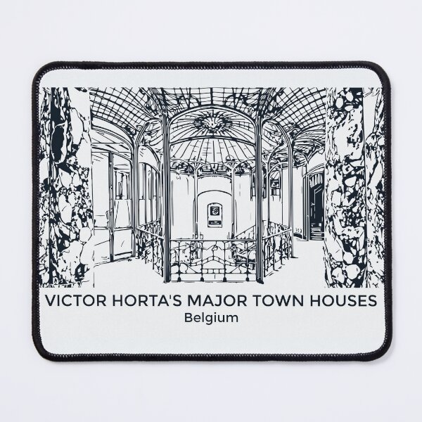 Item preview, Victor Horta's Major Town Houses - Belgium designed and sold by Lakeric Cityscapes.