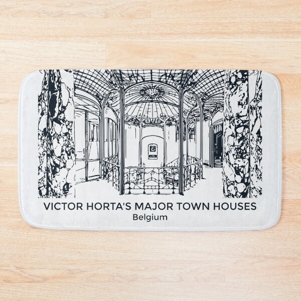 Item preview, Victor Horta's Major Town Houses - Belgium designed and sold by Lakeric Cityscapes.