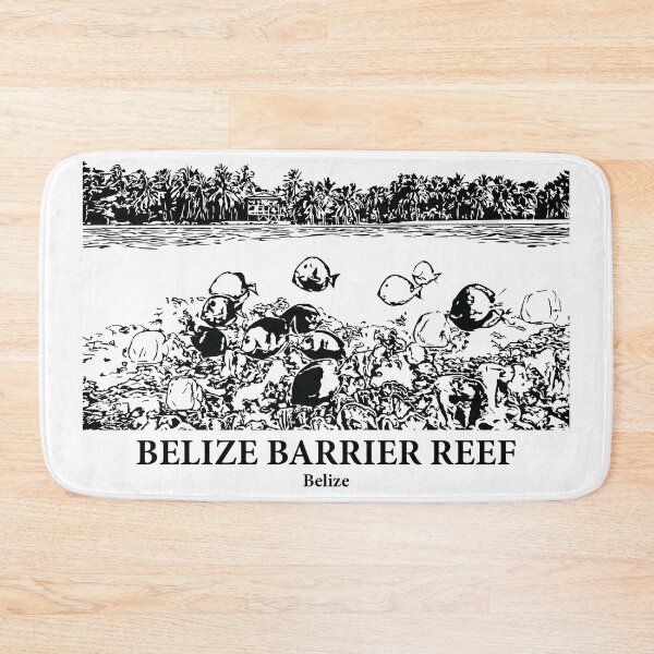 Item preview, Belize Barrier Reef - Belize designed and sold by Lakeric Cityscapes.