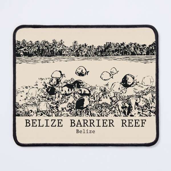 Item preview, Belize Barrier Reef - Belize designed and sold by Lakeric Cityscapes.