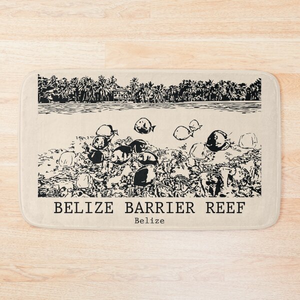 Item preview, Belize Barrier Reef - Belize designed and sold by Lakeric Cityscapes.
