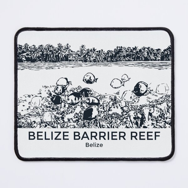 Item preview, Belize Barrier Reef - Belize designed and sold by Lakeric Cityscapes.