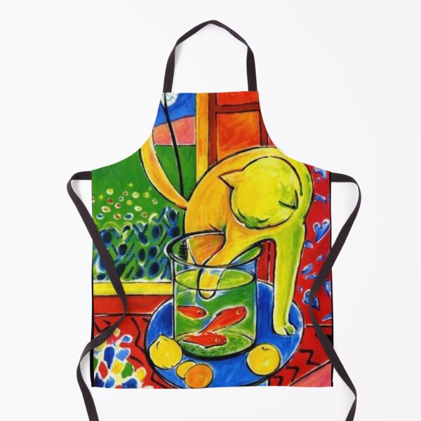 Item preview, The Cat with Red Fish (Le Chat aux Poissons Rouges) by Henri Matisse designed and sold by Andreja's shop.