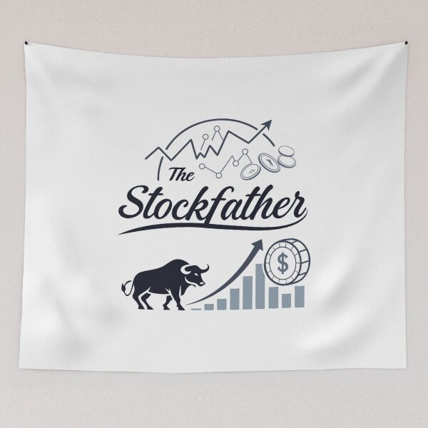 Item preview, The Stockfather - Premium Stock Market Inspired Design designed and sold by Colorful-Garden.
