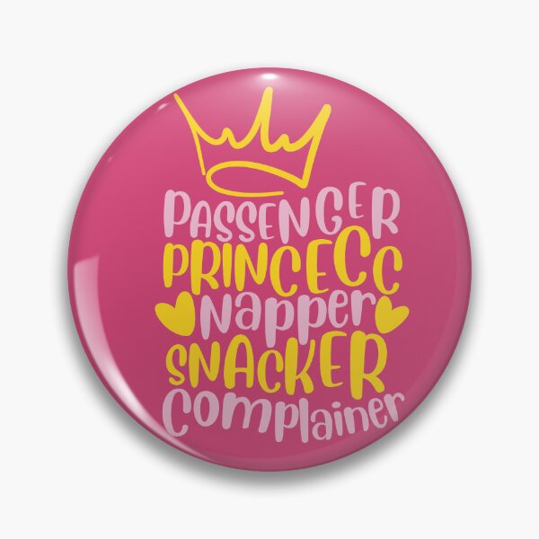 Item preview, funny passenger princess with crown| designed and sold by Drive-Darling.