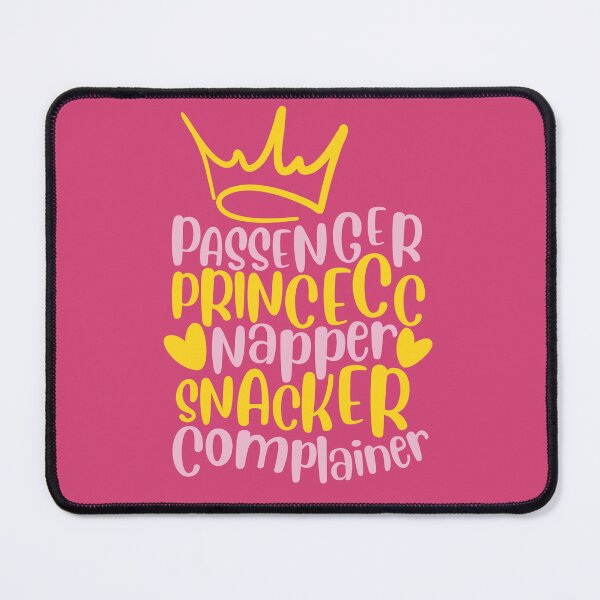 Item preview, funny passenger princess with crown| designed and sold by Drive-Darling.