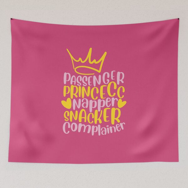 Item preview, funny passenger princess with crown| designed and sold by Drive-Darling.